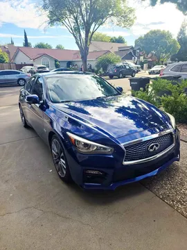 2016 Infiniti Q50 Red Sport 400 Sedan