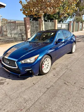 2016 Infiniti Q50 Red Sport 400 Sedan 4D