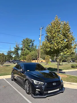 2016 Infiniti Q50 Red Sport 400 Sedan 4D