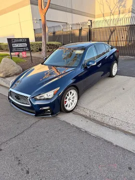 2016 Infiniti Q50 Red Sport 400 Sedan 4D