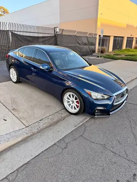 2016 Infiniti Q50 Red Sport 400 Sedan 4D