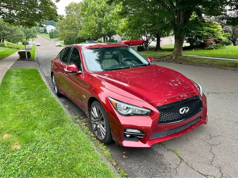 2016 Infiniti Q50 Red Sport 400 AWD