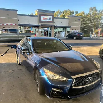 2016 Infiniti Q50 Red Sport 400 Sedan 4D