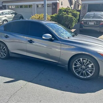 2016 Infiniti Q50 Red Sport 400 Sedan