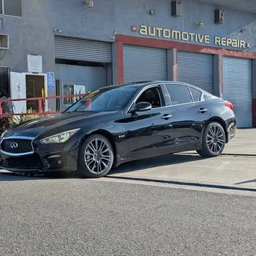 2016 Infiniti Q50 Red Sport 400 Sedan 4D