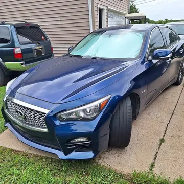 2016 Infiniti Q50 Red Sport 400 Sedan 4D