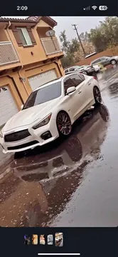 2016 Infiniti Q50 Red Sport 400 Sedan 4D