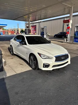 2016 Infiniti Q50 Red Sport 400 Sedan 4D