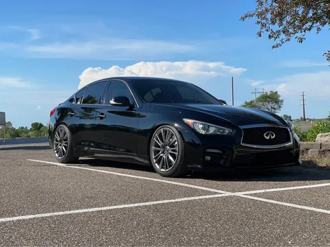 2016 Infiniti Q50 Red Sport 400 Sedan 4D