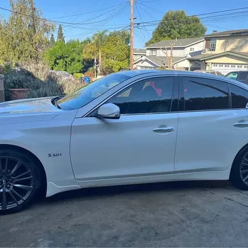 2016 Infiniti Q50 Red Sport 400 Sedan