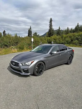 2016 Infiniti Q50 Red Sport 400 Sedan 4D
