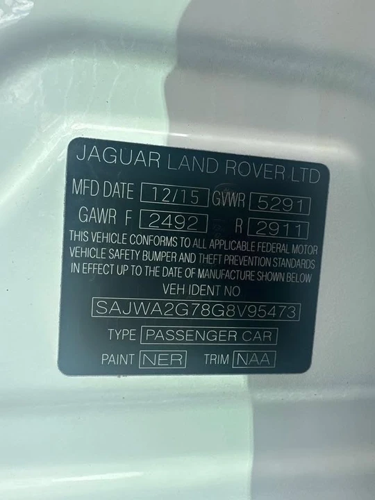 2016 Jaguar X351 XJ - Image 17 of 17