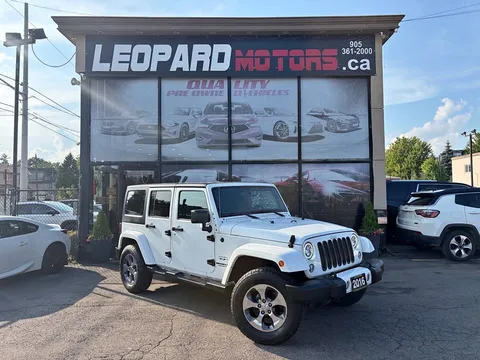 2016 Jeep Wrangler Unlimited Sahara
