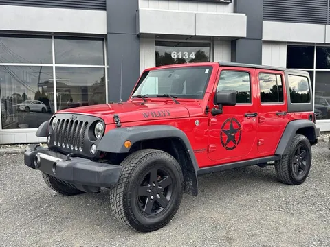 2016 Jeep Wrangler Unlimited Willys Wheeler