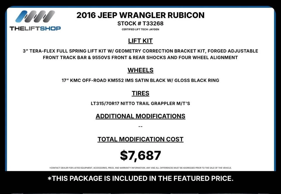 2016 Jeep JK Wrangler - Image 2 of 7