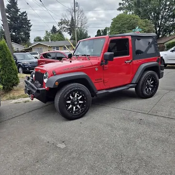 2016 Jeep Wrangler S Sport Utility 2D