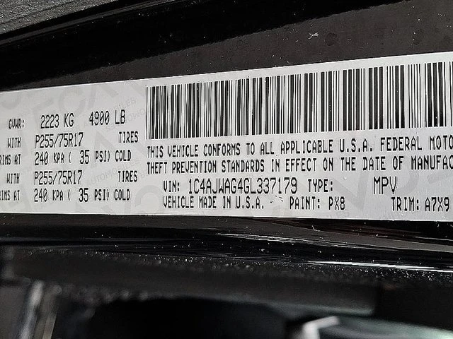 2016 Jeep JK Wrangler - Image 17 of 20