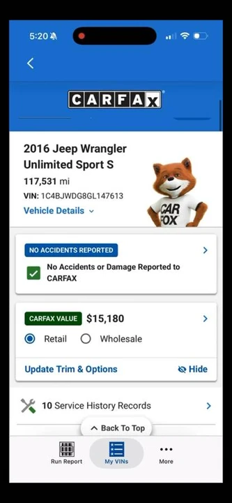 2016 Jeep JK Wrangler - Image 15 of 16