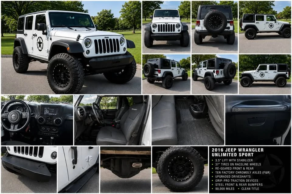 2016 Jeep JK Wrangler - Image 7 of 7