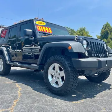 2016 Jeep Wrangler Unlimited Sport SUV 4D