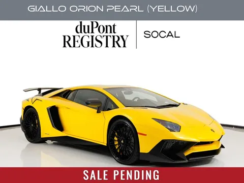 2016 Lamborghini Aventador LP 750-4 SV Coupe