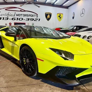 2016 Lamborghini Aventador LP 750-4 Superveloce Roadster