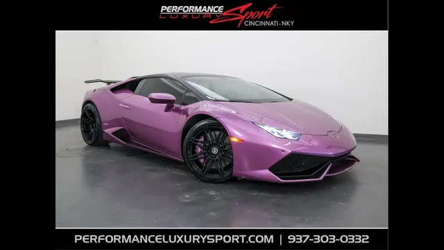2016 Lamborghini Huracan LP 610-4