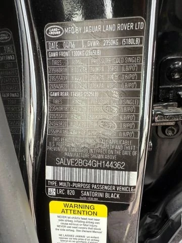 2016 Land Rover Range Rover Evoque 1st Gen - Image 19 of 21
