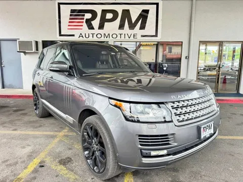 2016 Land Rover Range Rover HSE Sport Utility 4D