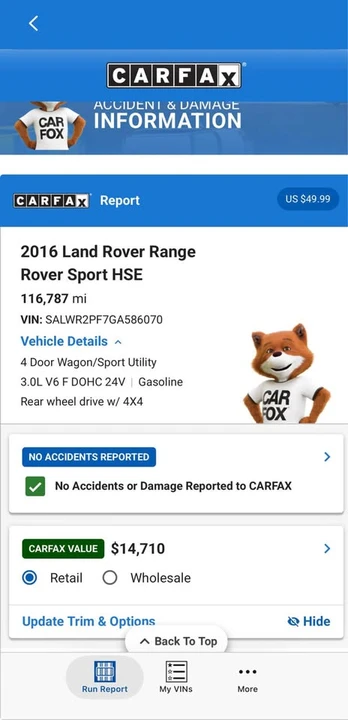 2016 Land Rover Range Rover L405 - Image 19 of 19
