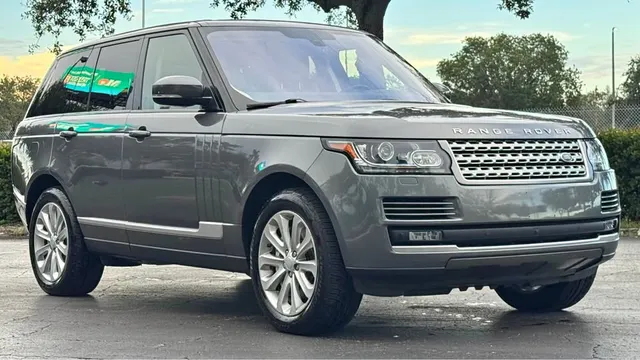 2016 Land Rover Range Rover HSE Sport Utility 4D