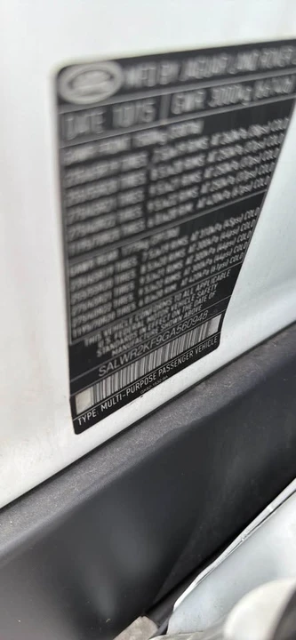 2016 Land Rover Range Rover L405 - Image 10 of 20