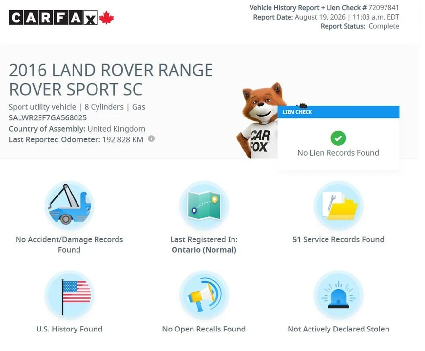 2016 Land Rover Range Rover L405 - Image 13 of 13