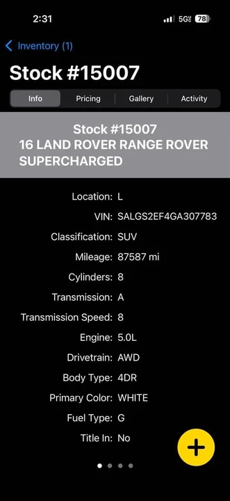 2016 Land Rover Range Rover L405 - Image 15 of 15