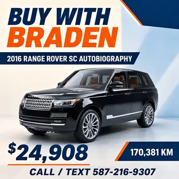 2016 Land Rover Range Rover SC Autobiography