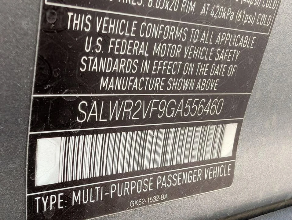 2016 Land Rover Range Rover L405 - Image 14 of 20