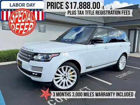 2016 Land Rover Range Rover Supercharged