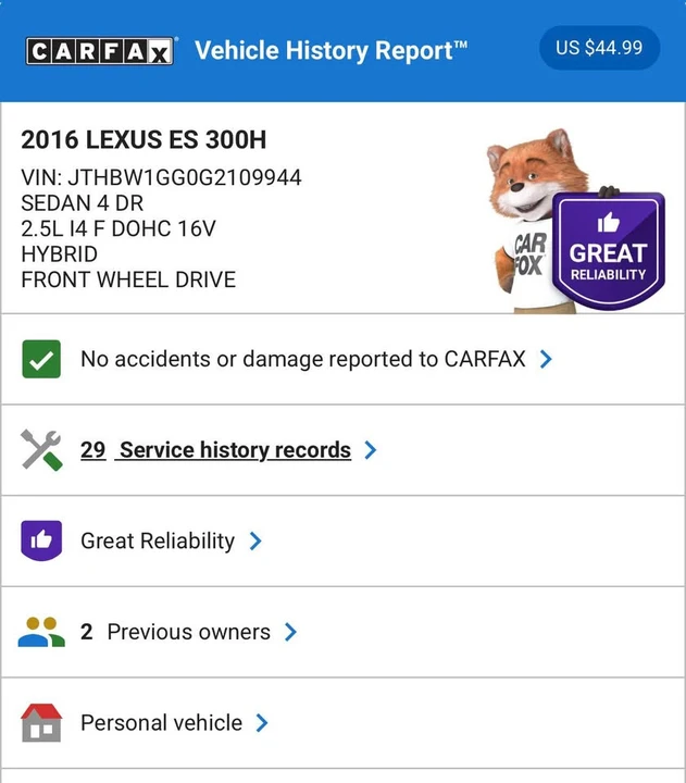 2016 Lexus ES 6th Gen - Image 18 of 20