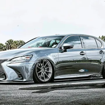 Lexus GS 350 BC Forged Wheels and NIA Body Kit