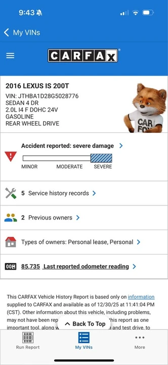 2016 Lexus IS 3rd Gen - Image 19 of 19