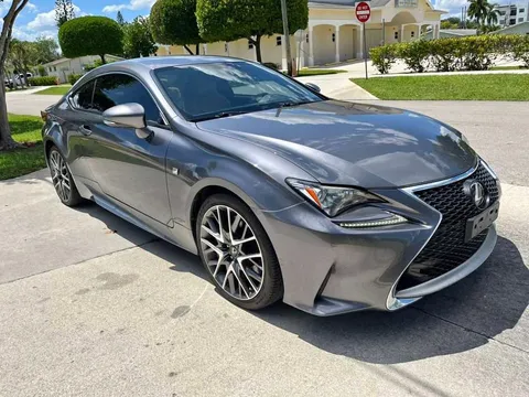 2016 Lexus RC F-Sport Package