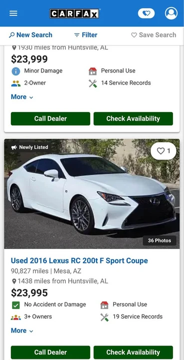 2016 Lexus RC - Image 6 of 10