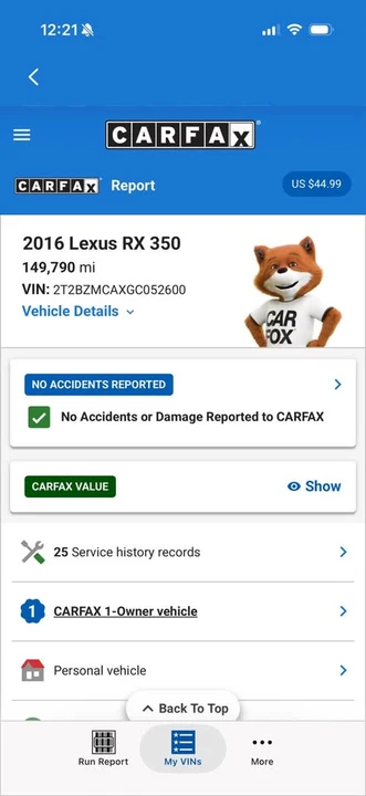 2016 Lexus RX 4th Gen - Image 2 of 18