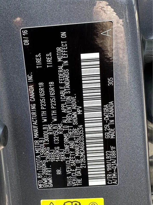2016 Lexus RX 4th Gen - Image 16 of 17