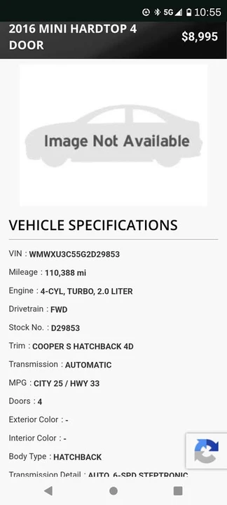 2016 Mini Mini 3rd Gen - Image 8 of 8