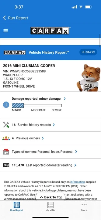 2016 Mini Clubman 2nd Gen - Image 19 of 19