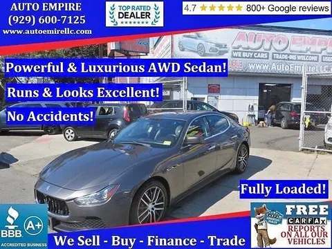 2016 Maserati Ghibli S Q4