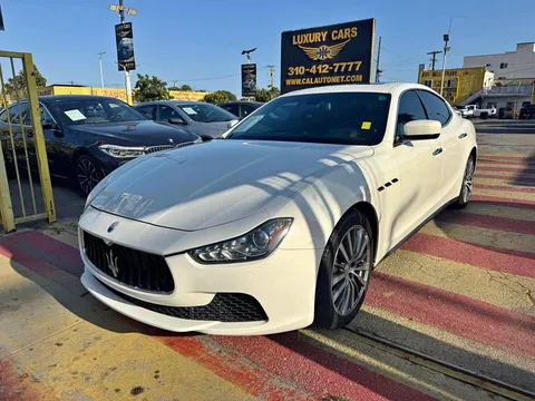 2016 Maserati Ghibli S Sedan 4D