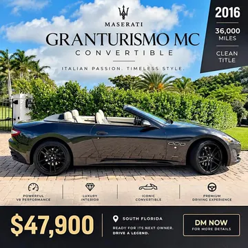 2016 Maserati GranSport