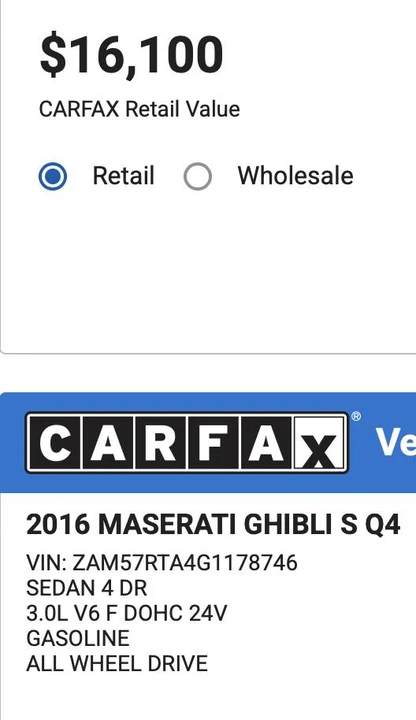 2016 Maserati Ghibli 3rd Gen - Image 16 of 18